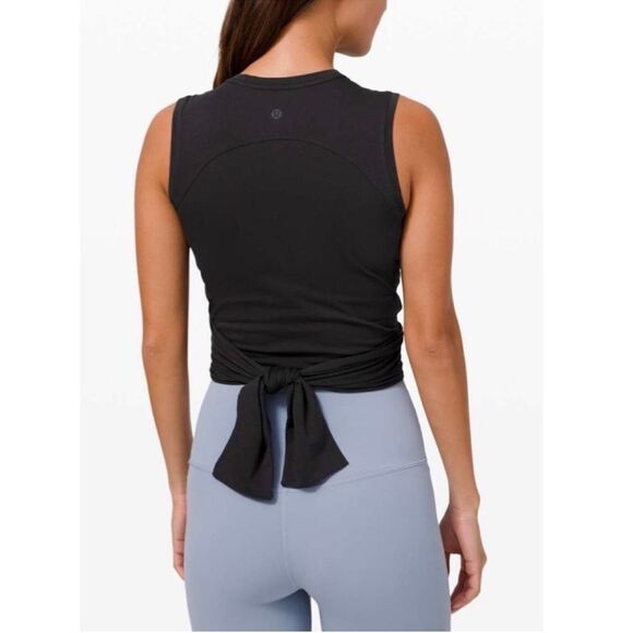 NWT Lululemon 2021 Gather and Grow Tank Sleeveless
Wrap Tie Cropped-X13 - Picture 2 of 7